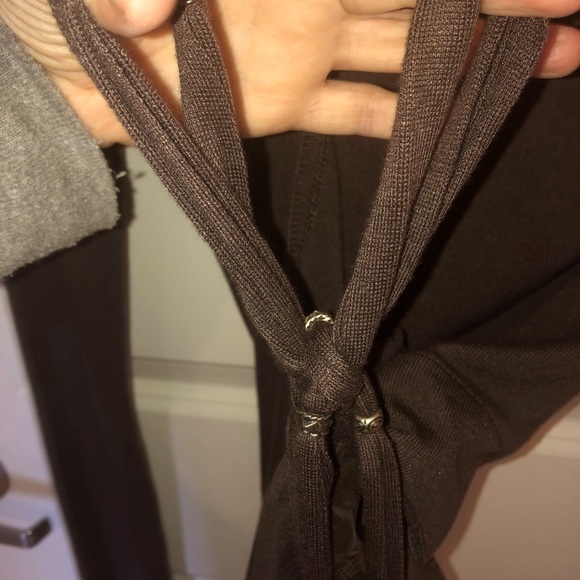 HENRY BEGUELIN ASYMMETRICAL BEADED KNIT WRAP - Picture 8 of 16